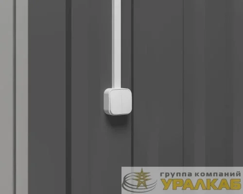 Выключатель 2-кл. ОП Quteo 10А IP20 10AX бел. IEK 