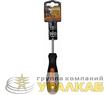 Отвертка крестовая PZ1 80мм Вихрь 73/6/2/4