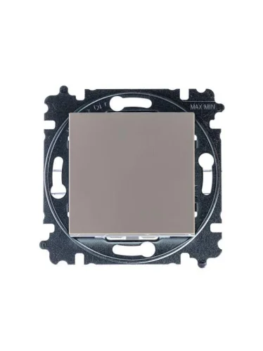 Переключатель 1-кл. СП Levit IP20 кофе макиато/бел. ABB 2CHH590645A6018 детальная картинка