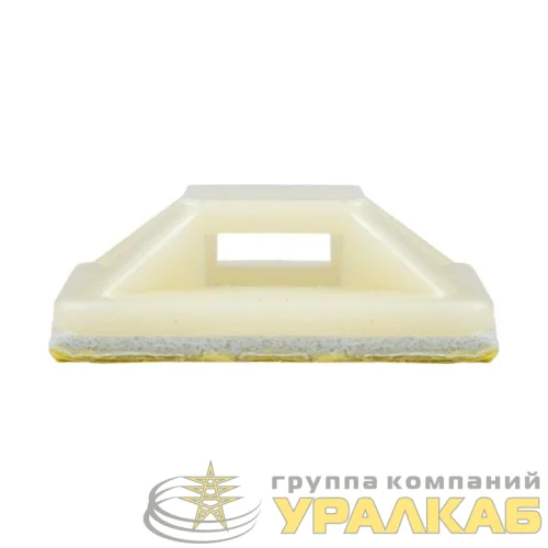 Площадка самоклеящаяся 30х30мм бел. (уп.100шт) EKF 