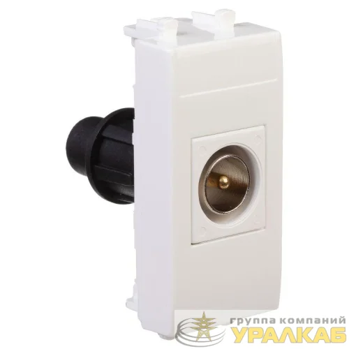 Розетка телевизионная одиночная TV 1мод. Avanti "Белое облако" 16А модульная DKC 