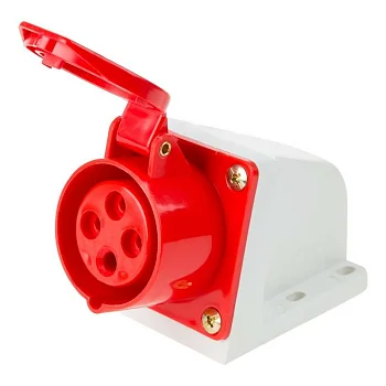 Розетка 114 стационарная 3Р+РЕ 16А 380В IP44 Rexant 