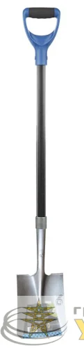 Лопата совковая 1.20м черенок фибергласс с ПВХ (1/6) Green Apple Б0015195 детальная картинка
