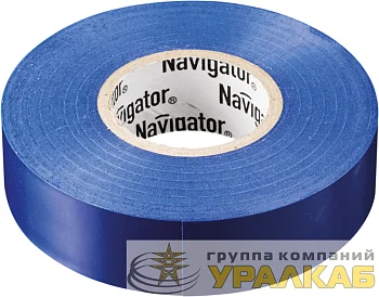 Изолента ПВХ 15мм (рул.20м) син. NIT-B15-20/B Navigator 71107