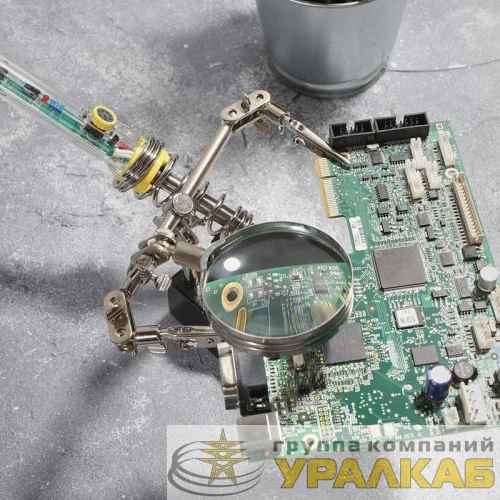 Подставка под паяльник "Третья рука" Rexant 12-0252 детальная картинка
