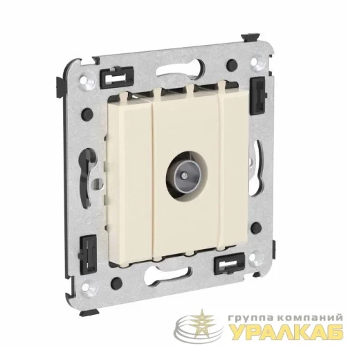 Розетка телевизионная оконечная TV СП Avanti "Ванильная дымка" DKC 