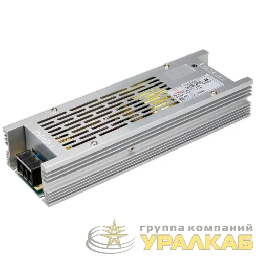Блок питания HTS-200L-24 24В 8.3А 200Вт IP20 сетка 3 года Arlight 