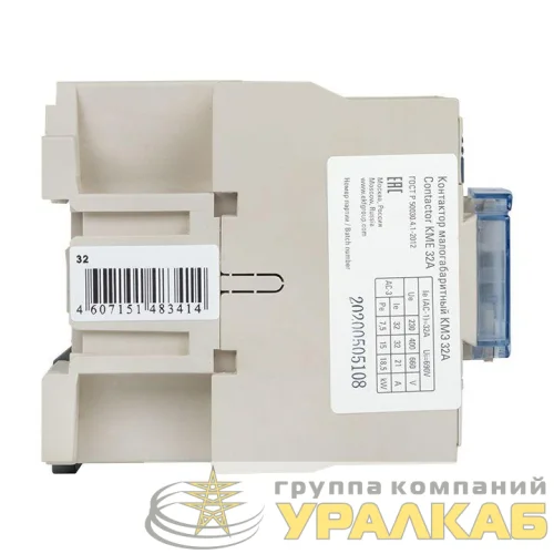 Контактор КМЭ 32А кат. 380В AC 1НО EKF 