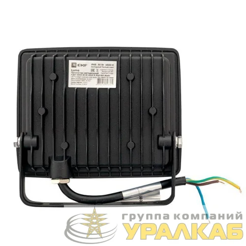 Прожектор светодиодный СДО-3003 30Вт 6500К IP65 Basic EKF FLL-3003-30-6500 детальная картинка