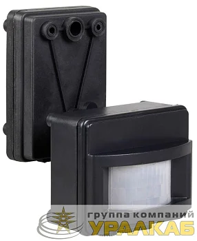 Детектор движения ДД 017 1100Вт угол обз. 120град. дальн. 12м IP44 черн. IEK LDD13-017-1100-002