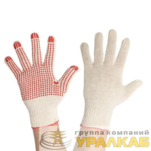 Перчатки рабочие ТОЧКА с ПВХ-покрытием (10 класс 10 разм) Master EKF pe10ct-10-mas детальная картинка