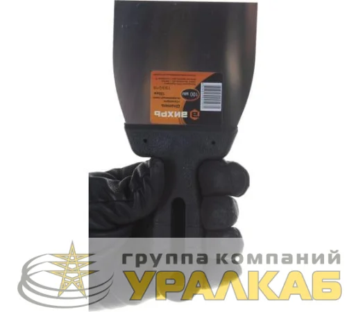 Шпатель пластиковая рукоятка 100мм нерж.cталь Вихрь 73/3/2/18 детальная картинка
