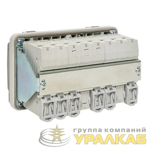 Окно герметичное 8 модулей IP67 PROxima EKF ak-g-8 детальная картинка
