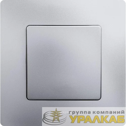 Рамка 1-м Etika алюм. Leg 672551 детальная картинка