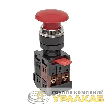 Кнопка "Грибок" AEA-22 NO+NC красн. EKF pbn-aea-r