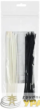 Набор хомутов 2.5х200 (25б. 25ч) (уп.50шт) IEK 