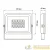 Прожектор светодиодный PFL-SC 10Вт 6500К IP65 190-260В ДО закален. матов. стекло JazzWay 5004863 детальная картинка