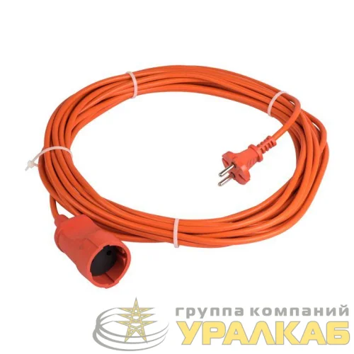Удлинитель-шнур 1х10м без заземл. 10А IP20 Зевс 2.0 2.3кВт ПВС 2х0.75 PROxima EKF USB02-10-275-1-10 детальная картинка