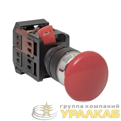 Кнопка "Грибок" AEA-22 NO+NC красн. EKF pbn-aea-r детальная картинка