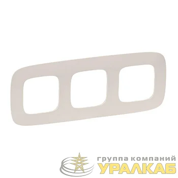 Рамка 3-м Valena Allure универсальная сл. кость Leg 754313