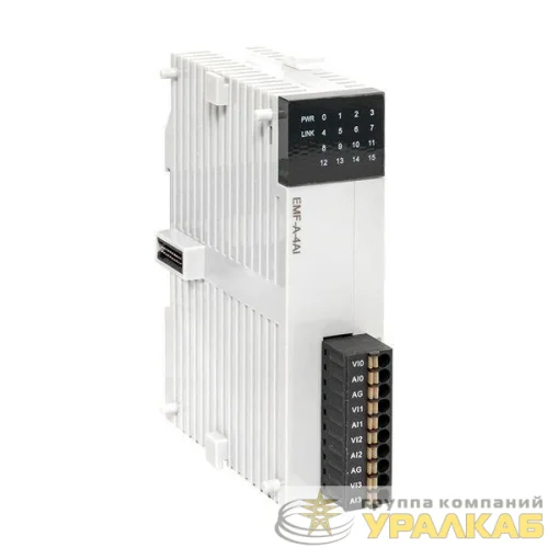 Модуль аналогового ввода EMF 4 PRO-Logic (без поверки) PROxima EKF EMF-A-4AI детальная картинка