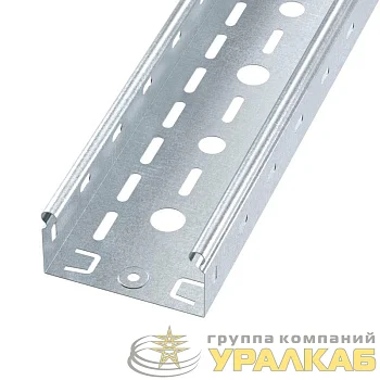Лоток листовой перфорированный 100х50 L3000 сталь 0.6мм S3 DKC SPL3510