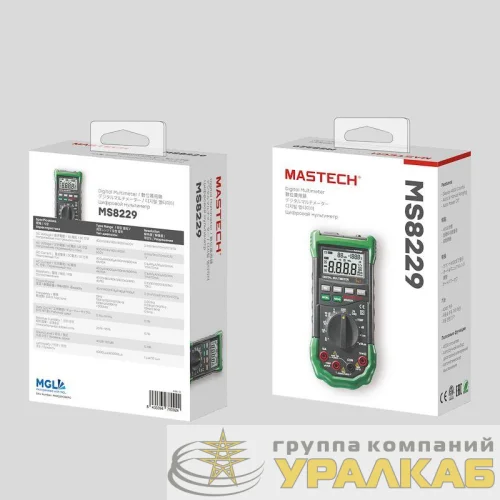 Мультиметр профессиональный MS8229 5 в 1 Mastech 13-2029 детальная картинка
