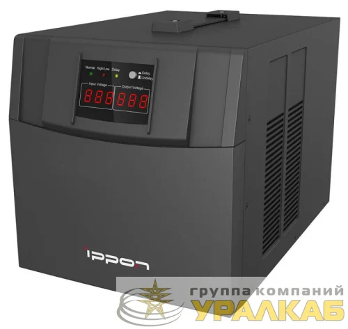Стабилизатор напряжения AVR-3000 3000Вт 3000В.А IPPON 361015 детальная картинка