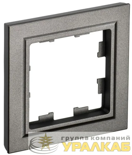 Рамка 1-м BRITE РУ-1-БрТБ бронза IEK BR-M12-K45 детальная картинка
