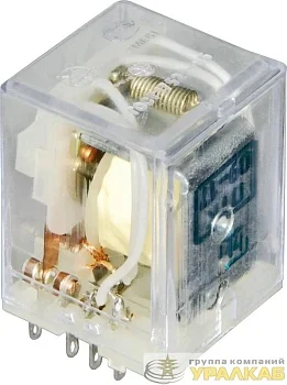 Реле промежуточное РП21М-220 УХЛ4Б 110В пост. ток контактов 5А 2з+2р+0п Электротехника МПО 