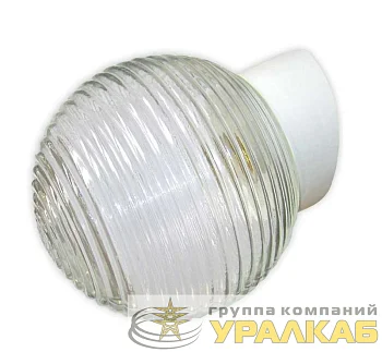Светильник НББ 64-60-080 "Кольца" d150 1х60Вт E27 IP20 корпус наклонный бел. Элетех 1005100147