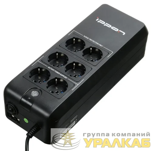 Источник бесперебойного питания Back Verso 800 420Вт 800В.А черн. IPPON 751623 детальная картинка