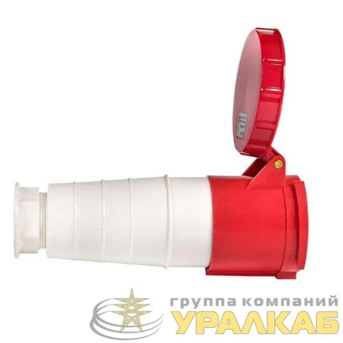 Розетка кабельная 63А 380В 3P+РЕ IP67 (234) EKF 