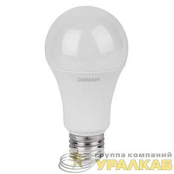 Лампа светодиодная LED Value LVCLA250 30SW/840 230VFR 30Вт A матовая 4000К нейтр. бел. E27 2400лм угол пучка 180град. 220-240В пластик (замена 300Вт) OSRAM 4058075696778