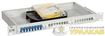 Кросс укомплектованный 1U SC (Simplex) 8 портов (OS2) ITK FOBX24-1U-8SCUS09 Кросс укомплектованный 1U SC (Simplex) 8 портов (OS2) ITK FOBX24-1U-8SCUS09
