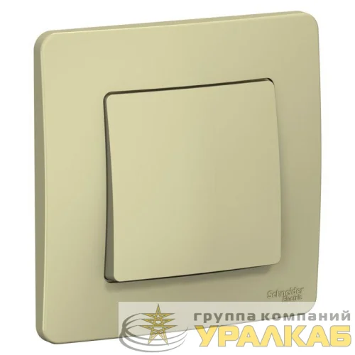 Переключатель проходной 1-кл. СП Blanca 10А IP20 (сх. 6) 250В беж. SE BLNVS010607 детальная картинка