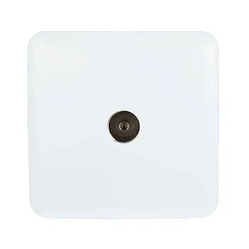 Розетка TV 1-м ОП VIOLA оконечная бел. LEZARD 