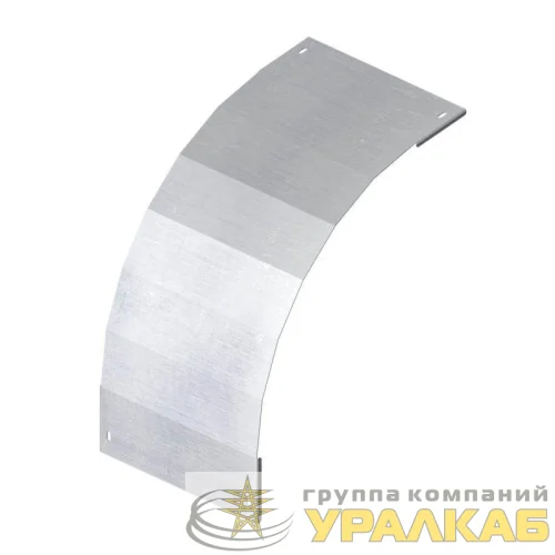 Крышка для угла вертикального внешн. 90град. 50х500 R300 в компл. с крепежн. элемент. гор. оцинк. DKC 