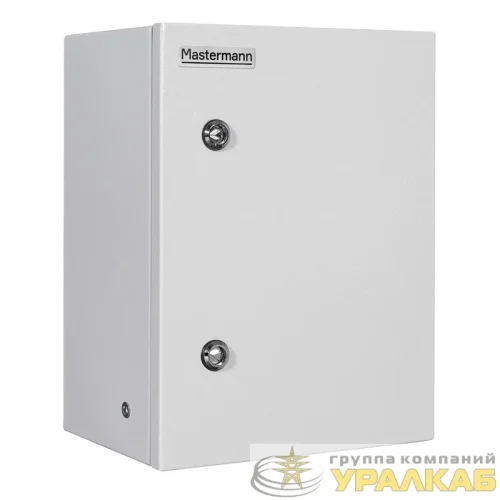 Шкаф монтажный 300x400x150мм IP66 12У Mastermann 00-01020310 детальная картинка