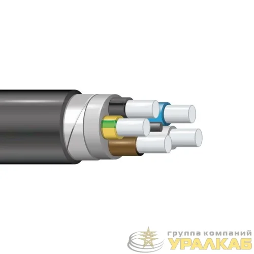 Кабель АВБШвнг(А) 5х6 ОК (N PE) 0.66кВ (м) ЭЛПРОМ БП-00008876 детальная картинка