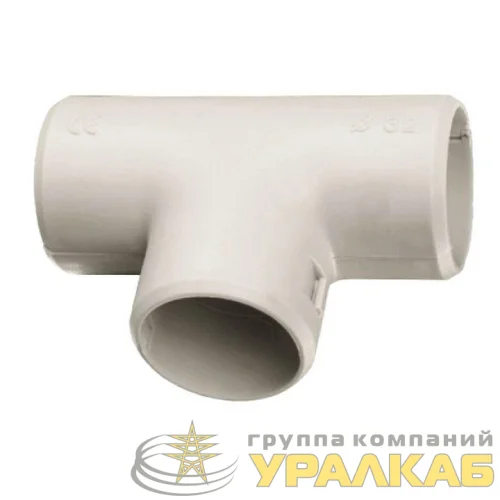 Тройник соединительный для трубы 32мм (уп.10шт) Plast EKF tr-t-32 детальная картинка