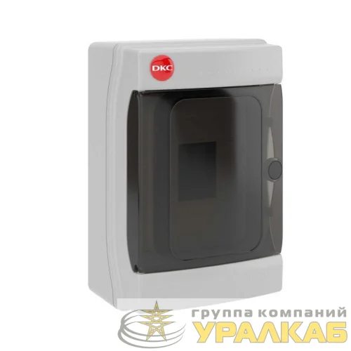 Щиток ОП на 4 мод. IP65 серый DKC 85604 детальная картинка