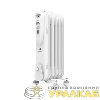 Радиатор электрич. 5 секц. масл. 1000Вт Compact бел. Timberk TOR 21.1005 SLX