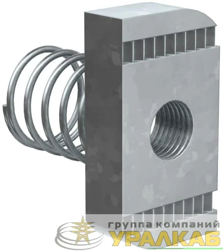 Гайка канальная с пружиной М10х40 (уп.50шт) IEK CMZ11-GK-10 детальная картинка