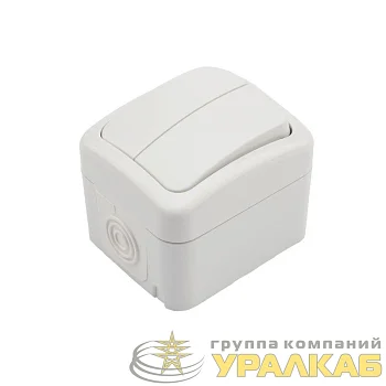 Выключатель 2-кл. ОП Mini OG IP54 бел. Kranz KR-78-0602 Выключатель 2-кл. ОП Mini OG IP54 бел. Kranz KR-78-0602