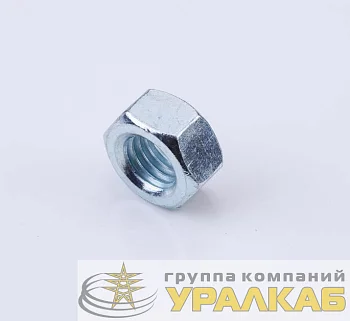 Гайка шестигранная М10 DIN 934 класс прочн. 8.0 цинк. пакет (уп.70шт) СТРОЙМЕТИЗ UTORM969089М10