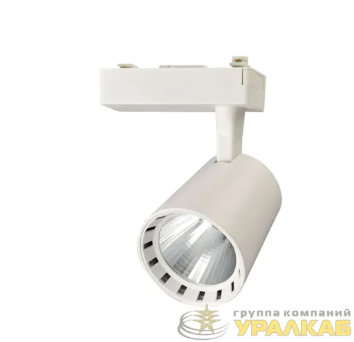 Светильник светодиодный трековый PTR 0330 30Вт 4000К IP40 24град. WH бел. Pro JazzWay 5010598 детальная картинка