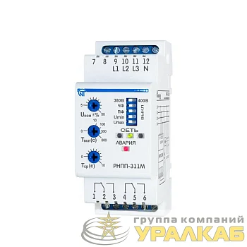 Реле напряжения РНПП-311М 3ф НовАтек-Электро 3425601311