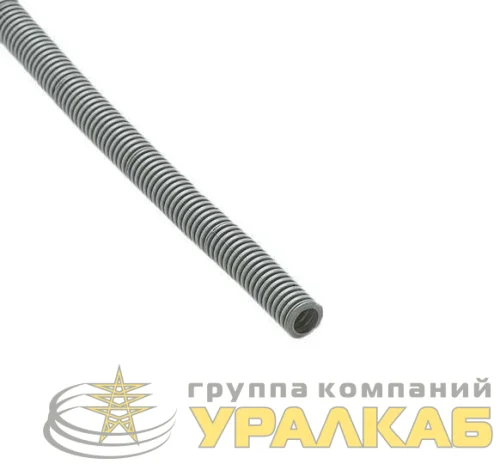 Труба гофрированная ПВХ легкая d16мм с протяжкой сер. (уп.50м) Ruvinil 11601(50) детальная картинка