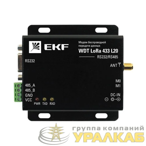 Модем беспроводной передачи данных WDT LoRa 433 L20 PROxima EKF wdt-L433-20 детальная картинка